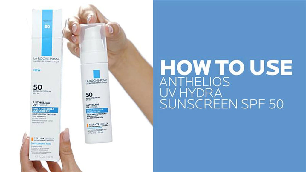 Anthelios UV Hydra Hydrating Face Sunscreen SPF 50 With Hyaluronic Acid