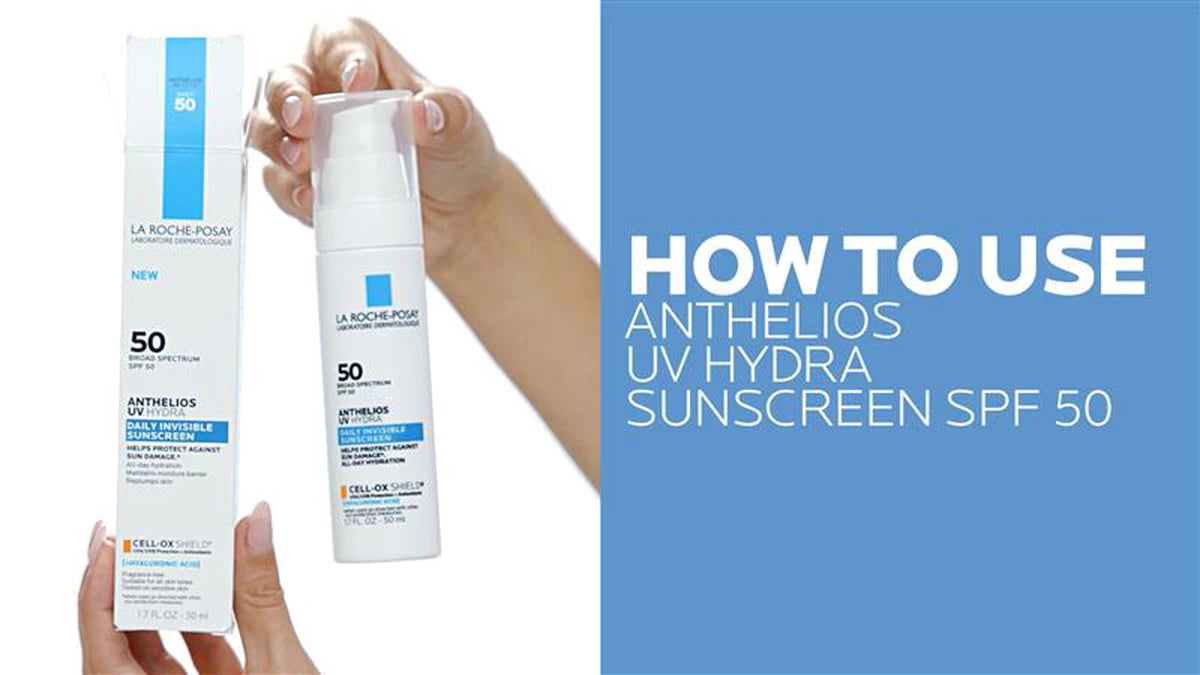 Anthelios UV Hydra Hydrating Face Sunscreen SPF 50 With Hyaluronic Acid